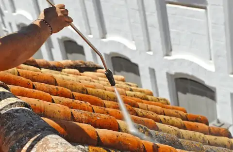 Nettoyage de toitures - Rosselange